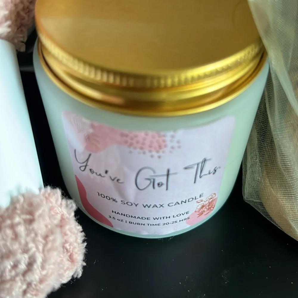 L.A.M.B. Pink Cozy Sock & Spa Gift Set with Mug